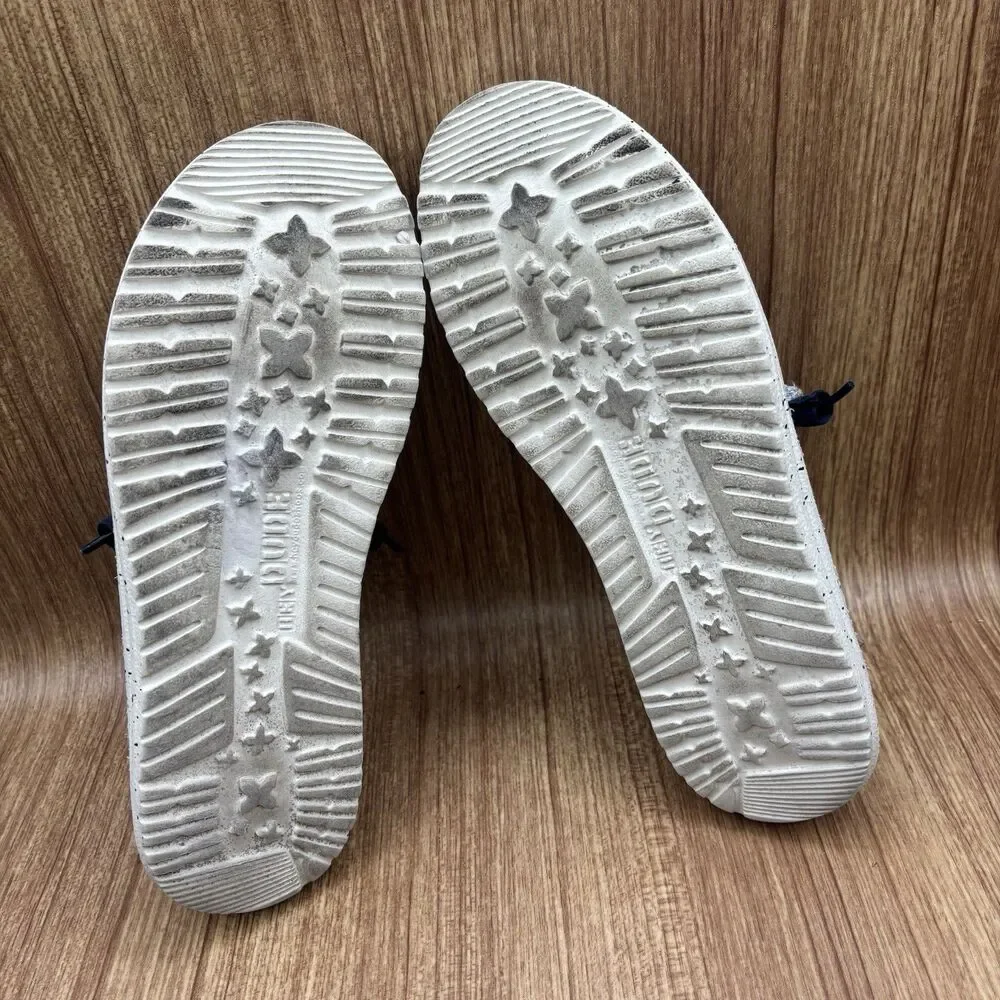 Hey‎ Dude Wendy Chambray White Blue/US Women's 9 Slip on sneakers